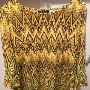 Bob Mackie wearable art top